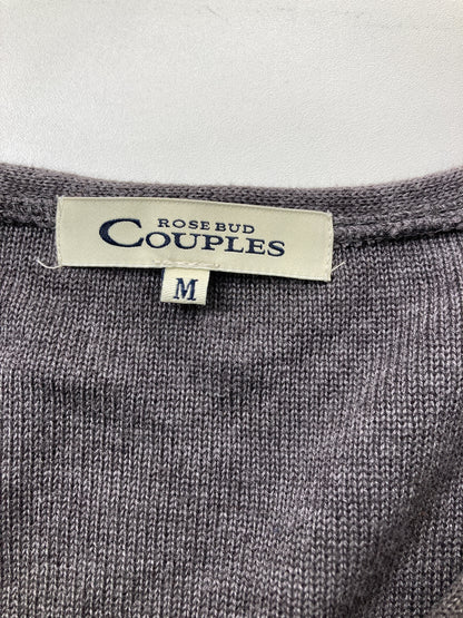 ニット/セーター/トップス/グレー/M