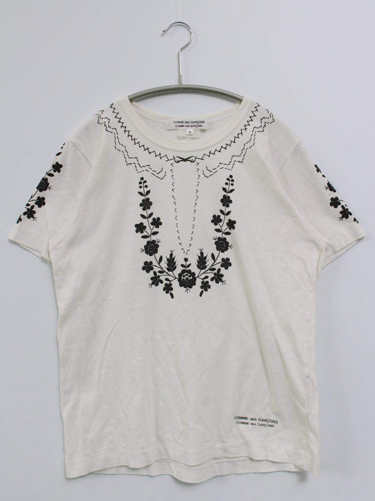 COMME des GARÇONS/Tシャツ/カットソー/トップス/ホワイト/S