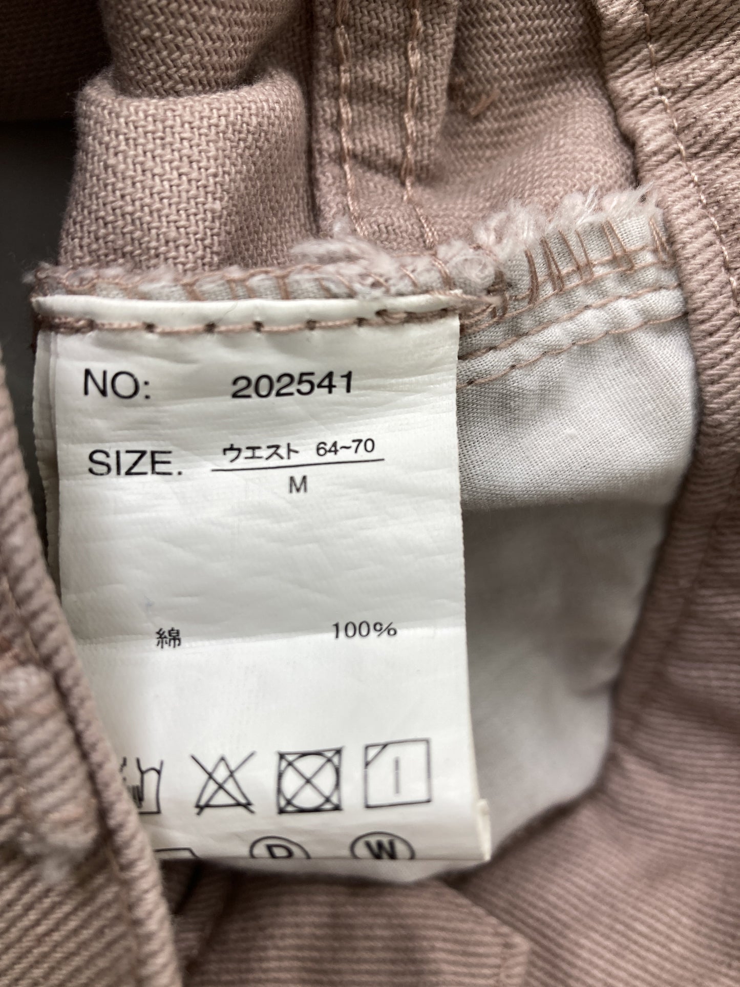 チノパンツ/パンツ/ピンク/M