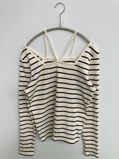 Tシャツ/カットソー/トップス/ホワイト/M