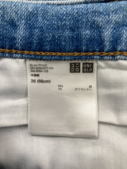 UNIQLO/ユニクロ/デニムパンツ/パンツ/ブルー/２６