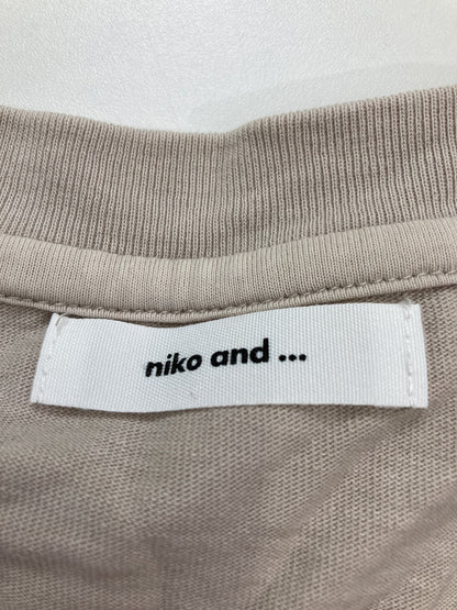niko and .../ニコアンド/Tシャツ/カットソー/トップス/ベージュ/4