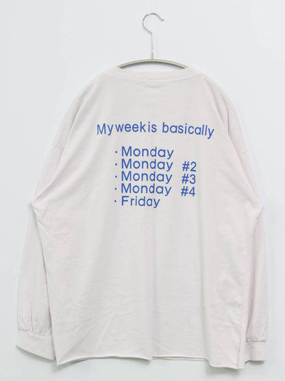 Tシャツ/カットソー/トップス/ホワイト/L