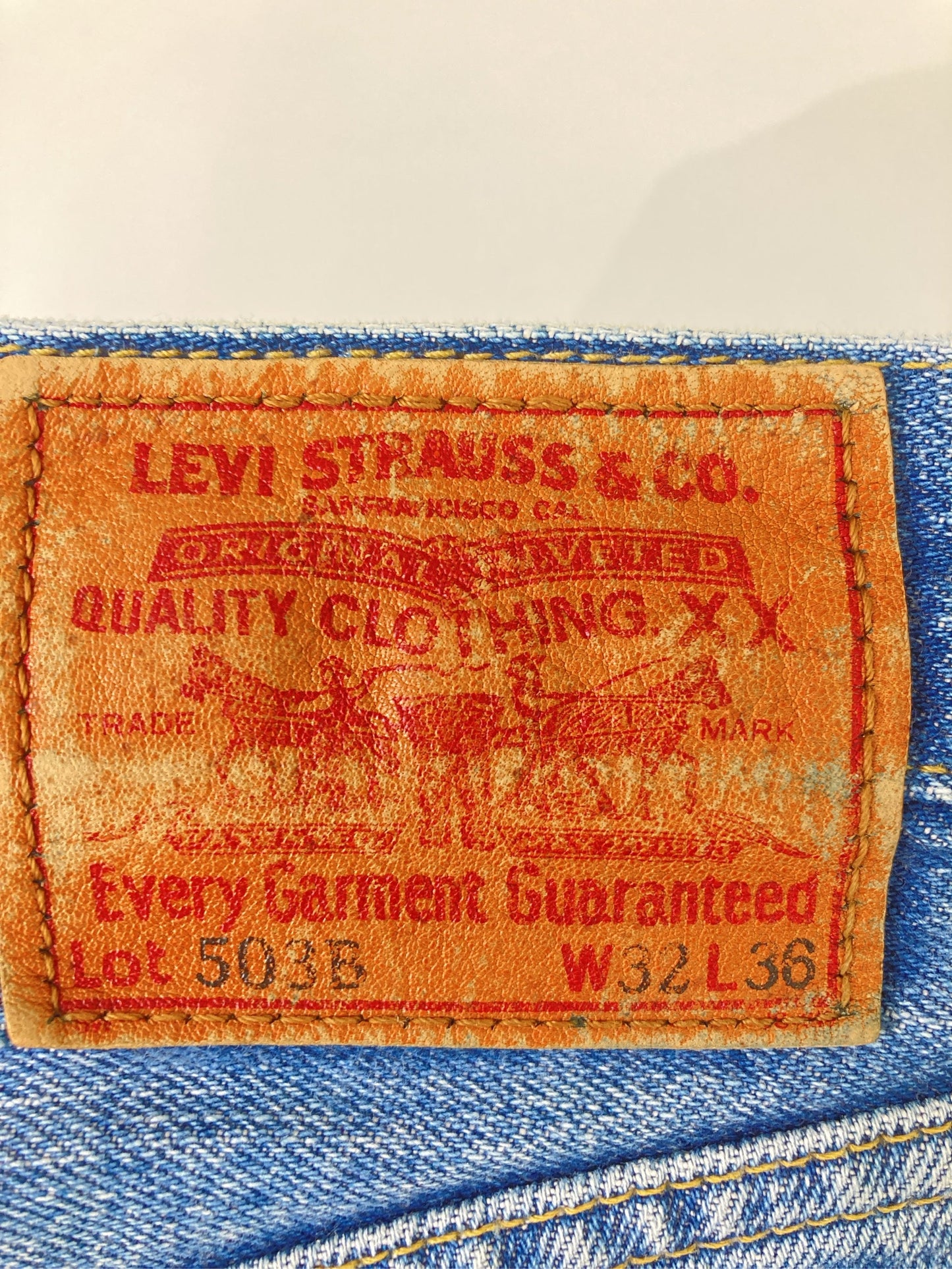 LEVI STRAUSS & CO./リーバイストラウスアンドカンパニー/デニムパンツ/パンツ/ブルー/W32 L36