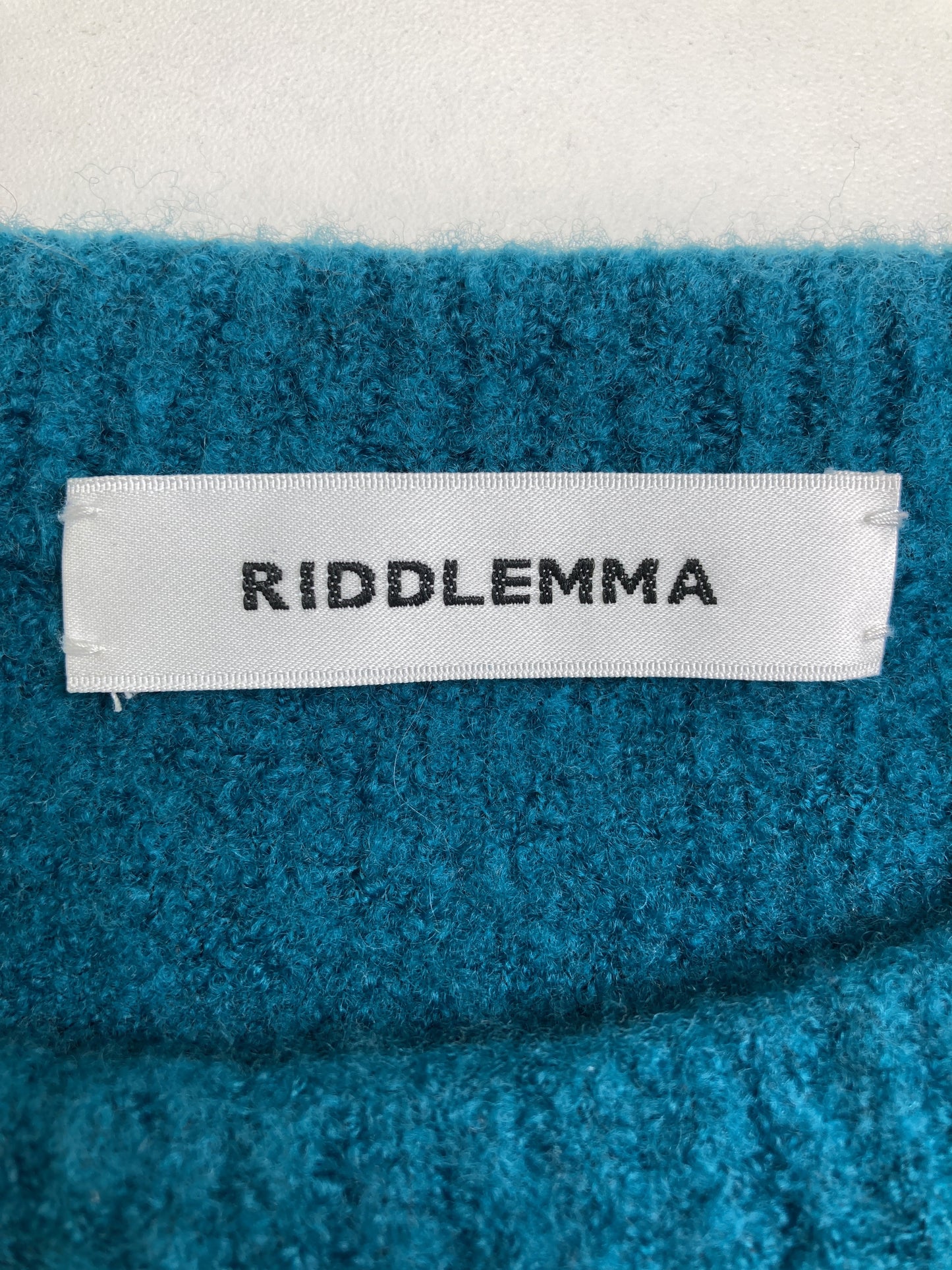 RIDDLEMMA/ニット/セーター/トップス/グリーン/1