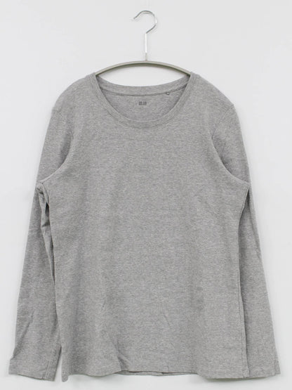 UNIQLO/ユニクロ/Tシャツ/カットソー/トップス/グレー/XL
