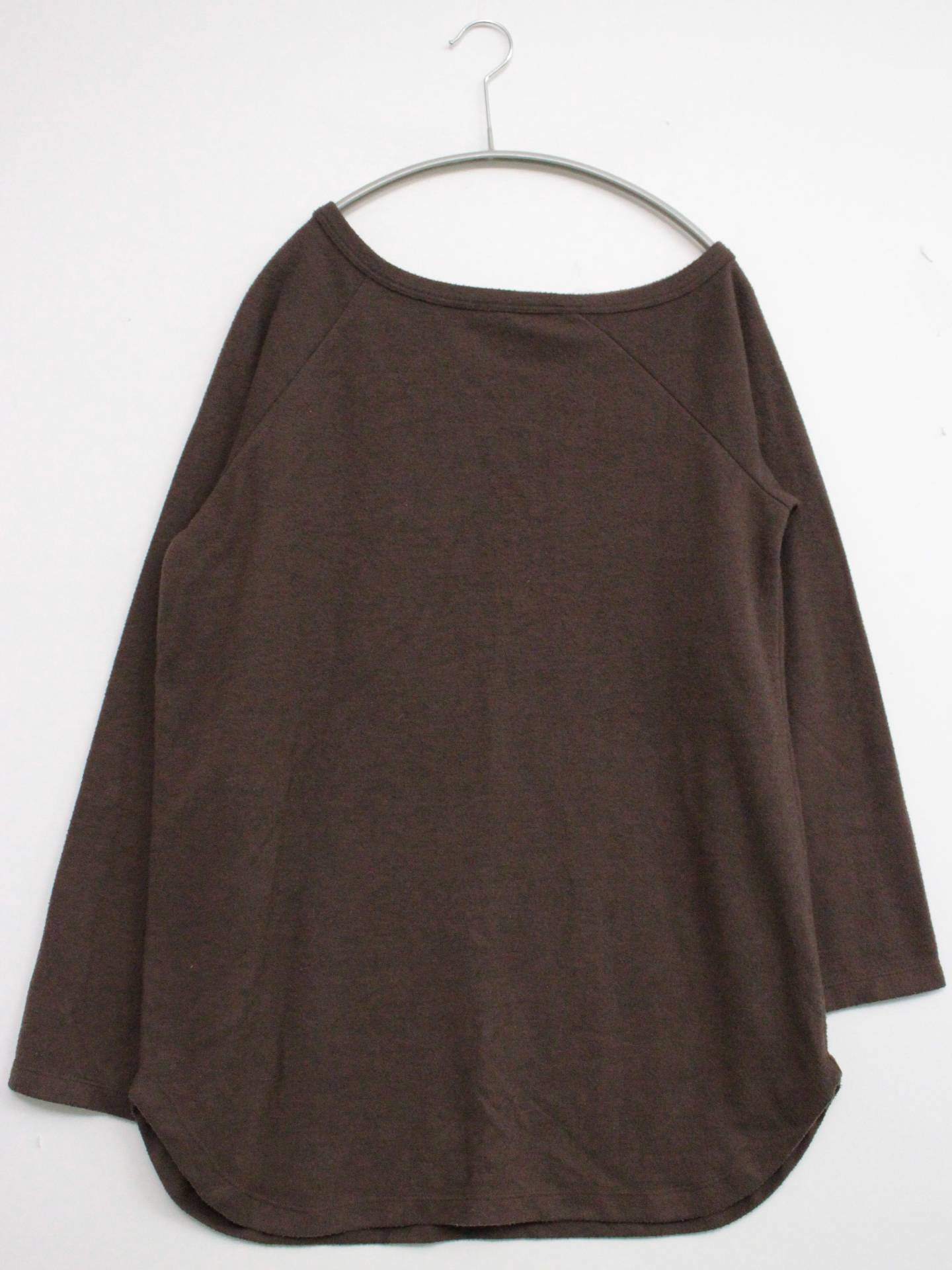 emsexcite/Tシャツ/カットソー/トップス/ブラウン/M