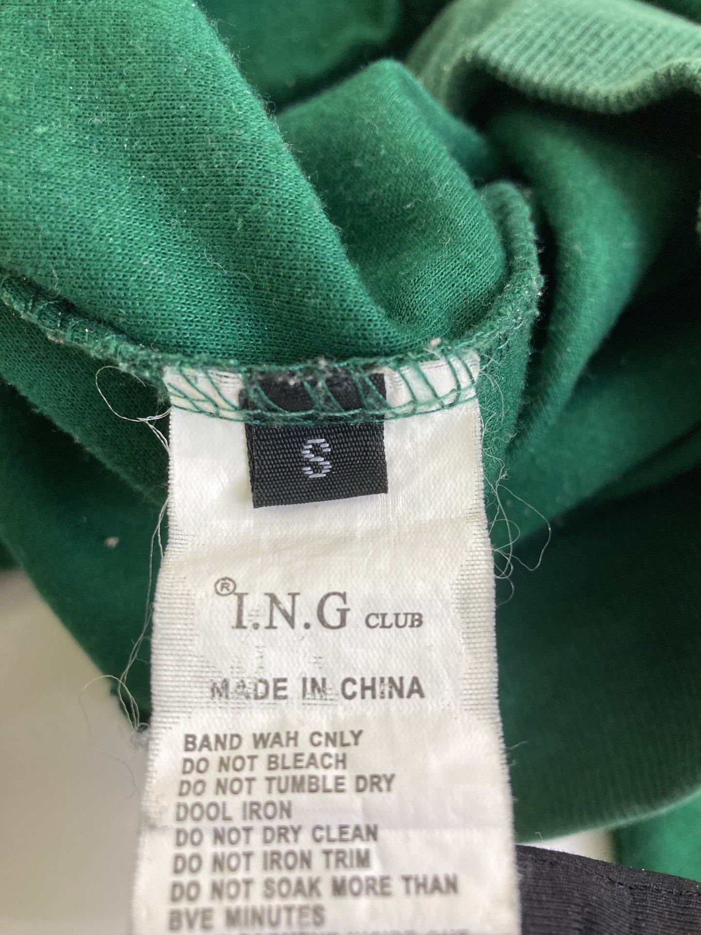 I.N.G CLUB/ジャージ/トラックジャケット/トップス/グリーン/S
