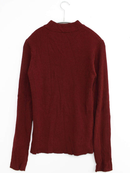 ニット/セーター/トップス/レッド/M