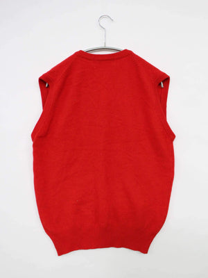 SEAGLEN/ベスト/トップス/レッド/LL