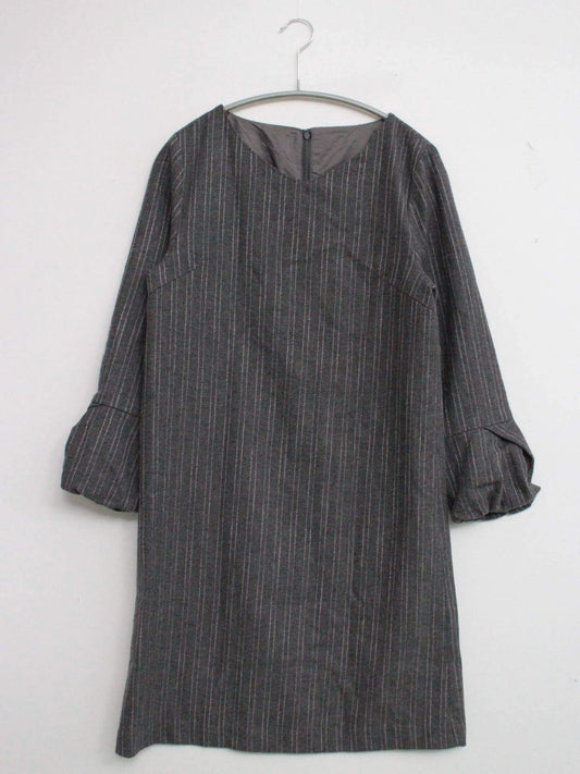 FABIA/チュニック/ワンピース/ドレス/グレー/M