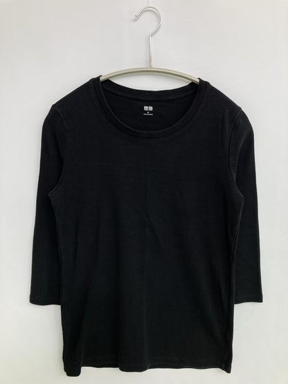 UNIQLO/ユニクロ/Tシャツ/カットソー/トップス/ブラック/M