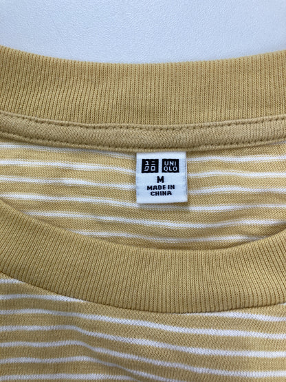 UNIQLO/ユニクロ/Tシャツ/カットソー/トップス/イエロー/M