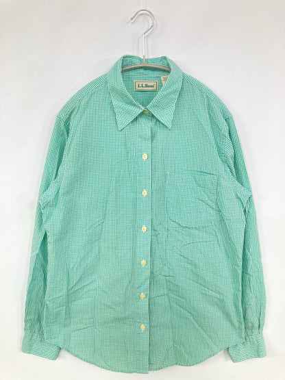 L.L.Bean/エルエルビーン/シャツ/ブラウス/トップス/ライトグリーン/S