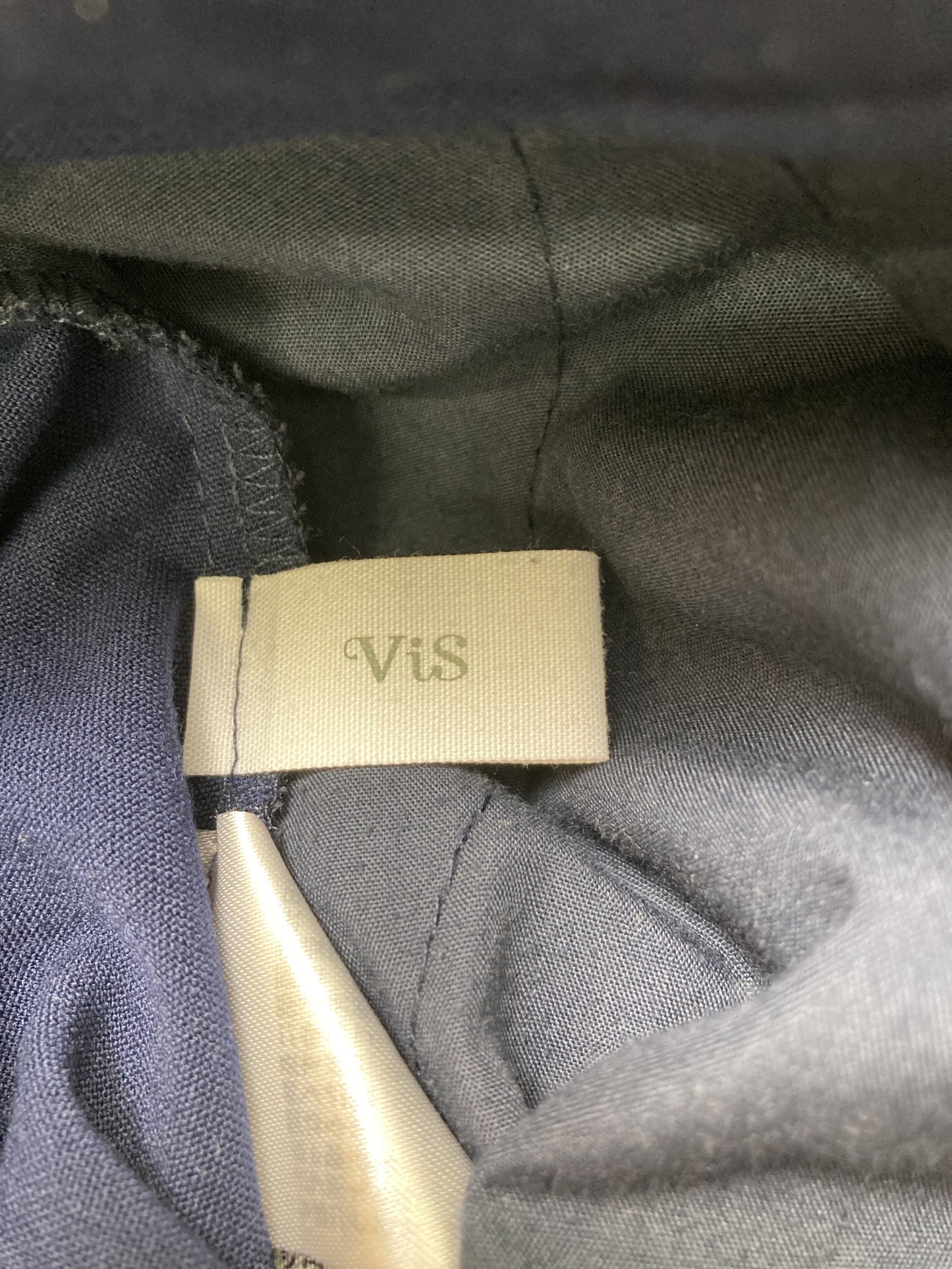 ViS/ビス/スラックス/パンツ/ネイビー/S