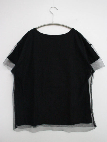 Tシャツ/カットソー/トップス/ブラック/F