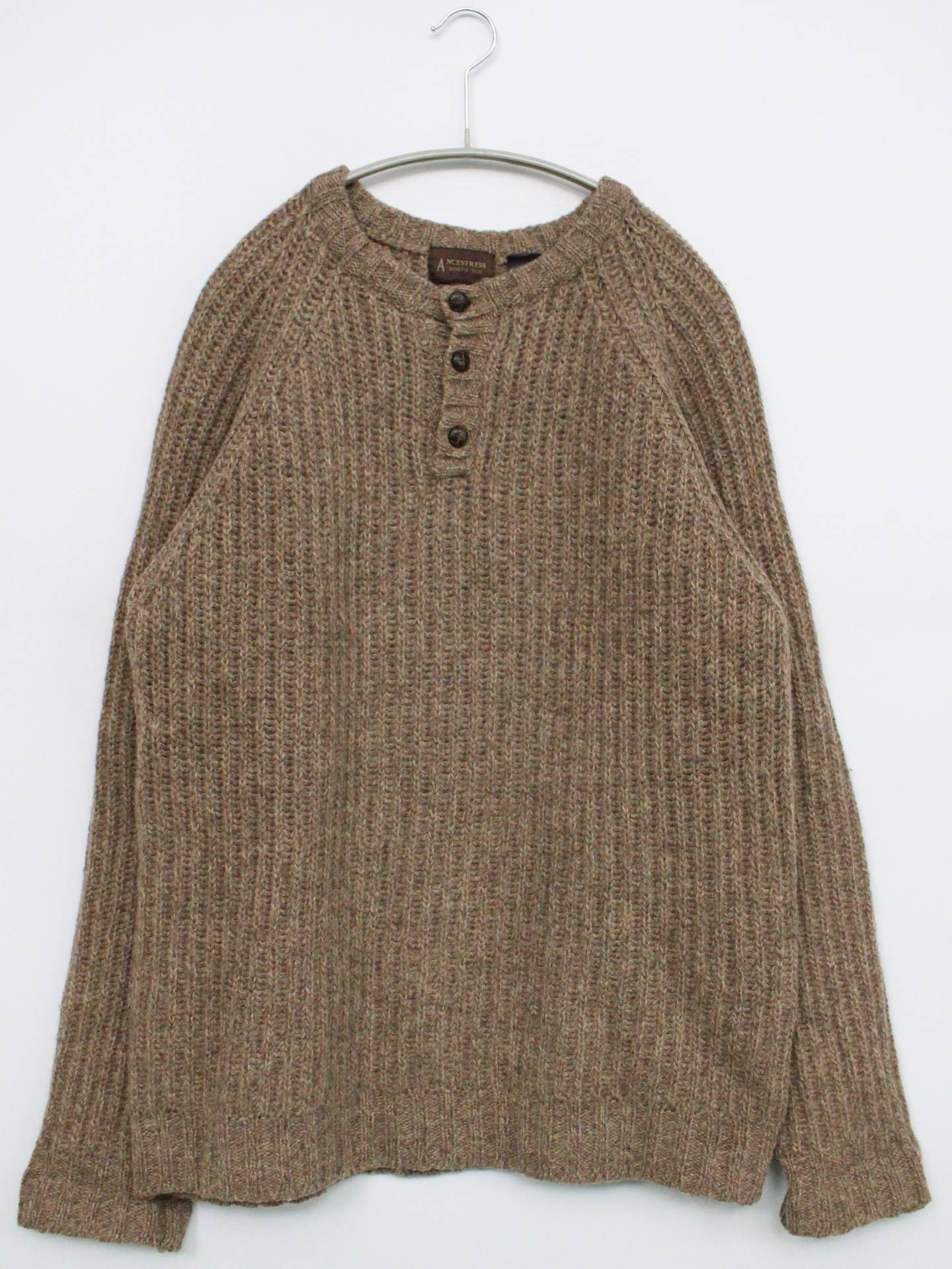 ANCESTRESS NORTH SEA/ニット/セーター/トップス/グレー/L