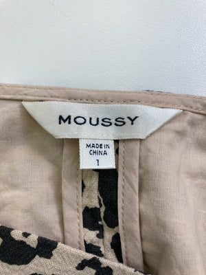 MOUSSY/マウジー/Tシャツ/カットソー/トップス/ベージュ/1