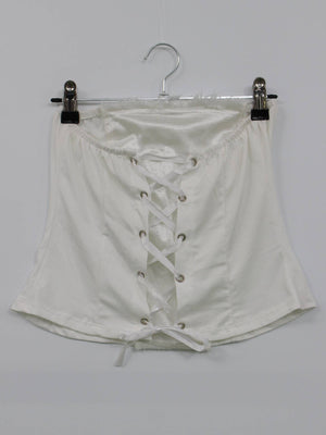 チューブトップ/トップス/ホワイト