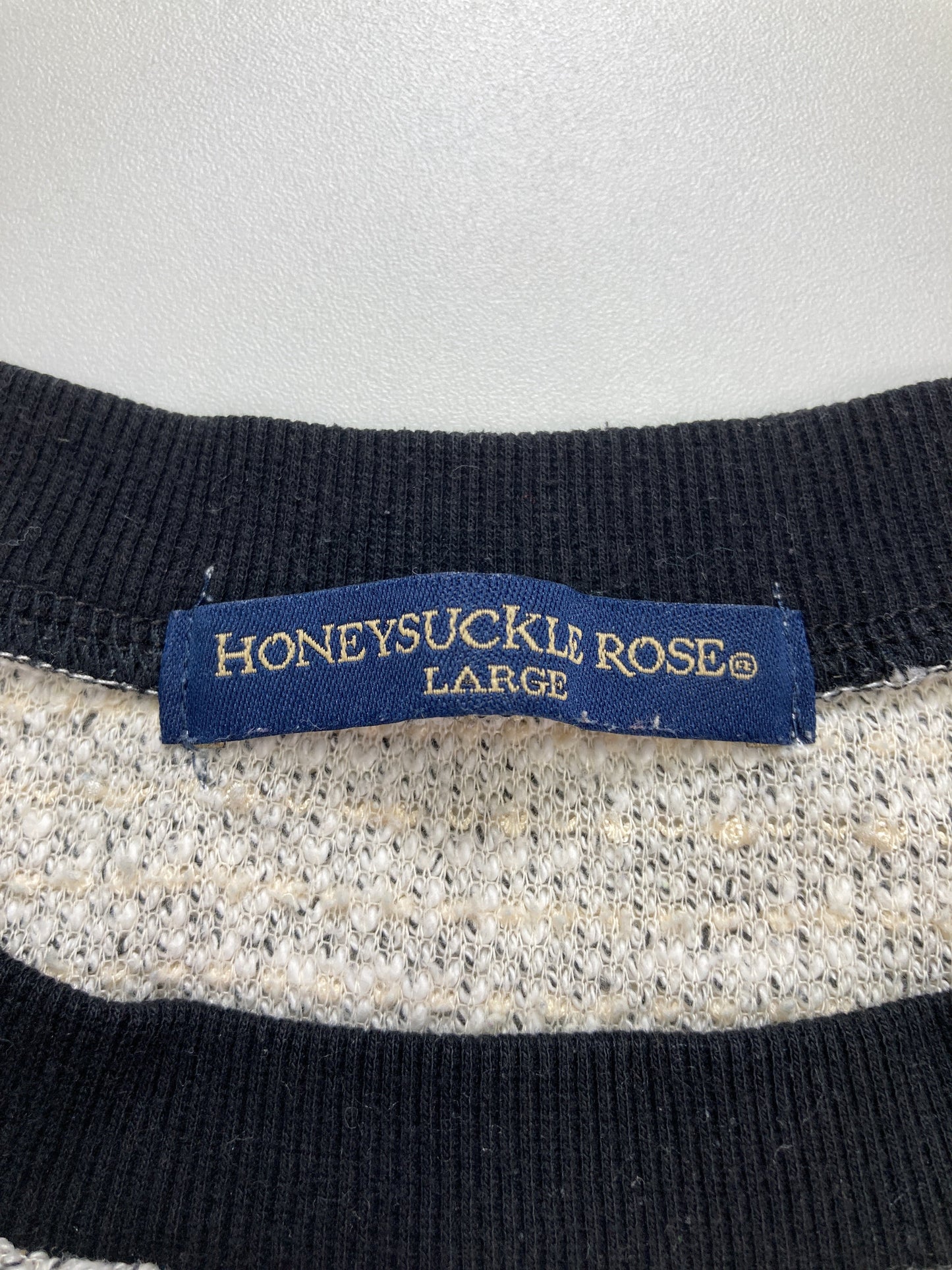 HONEYSUCKLE ROSE/ハニーサックルローズ/ニット/セーター/トップス/グレー/LARGE