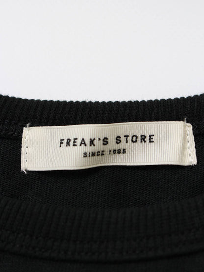 FREAK'S STORE/フリークスストア/Tシャツ/カットソー/トップス/ブラック/F