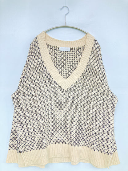 SIMPLICITE/サンプリシテ/ニット/セーター/トップス/ベージュ