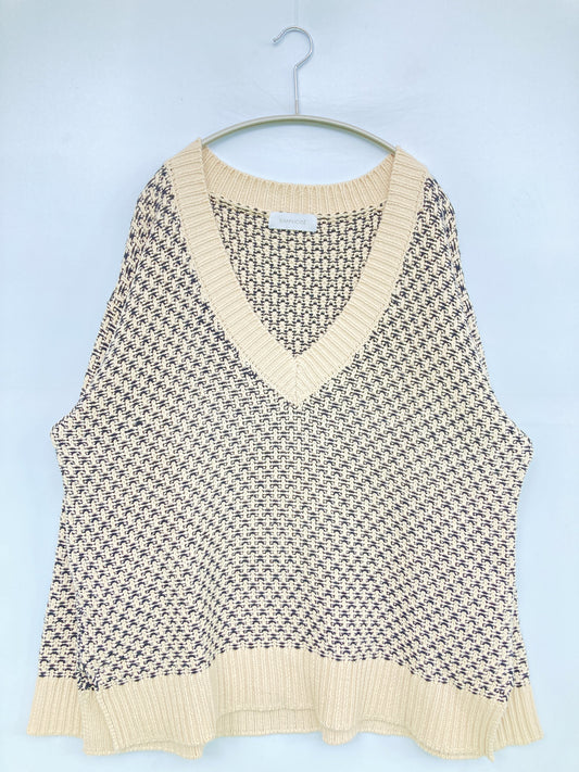 SIMPLICITE/サンプリシテ/ニット/セーター/トップス/ベージュ