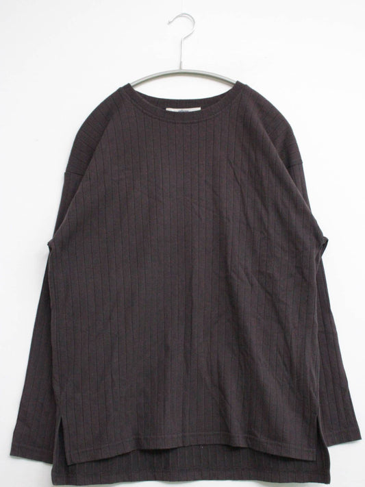 relume/レリューム/Tシャツ/カットソー/トップス/ブラウン/F