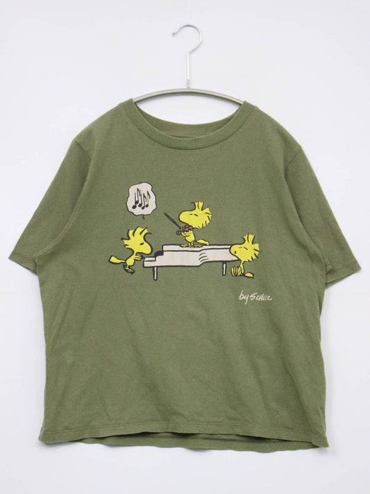 UNIQLO/ユニクロ/Tシャツ/カットソー/トップス/カーキ/M