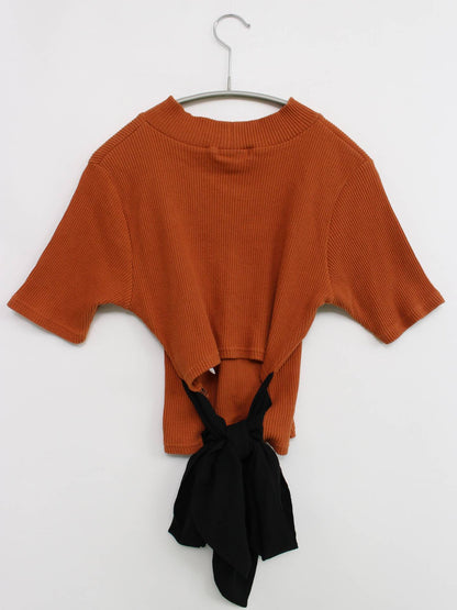 Evris/Tシャツ/カットソー/トップス/ブラウン/F