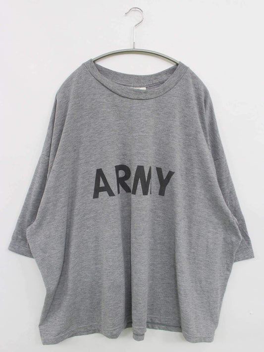 Tシャツ/カットソー/トップス/グレー/3X-LARGE