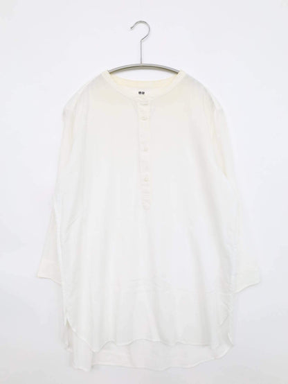 UNIQLO/ユニクロ/Tシャツ/カットソー/トップス/ホワイト/L