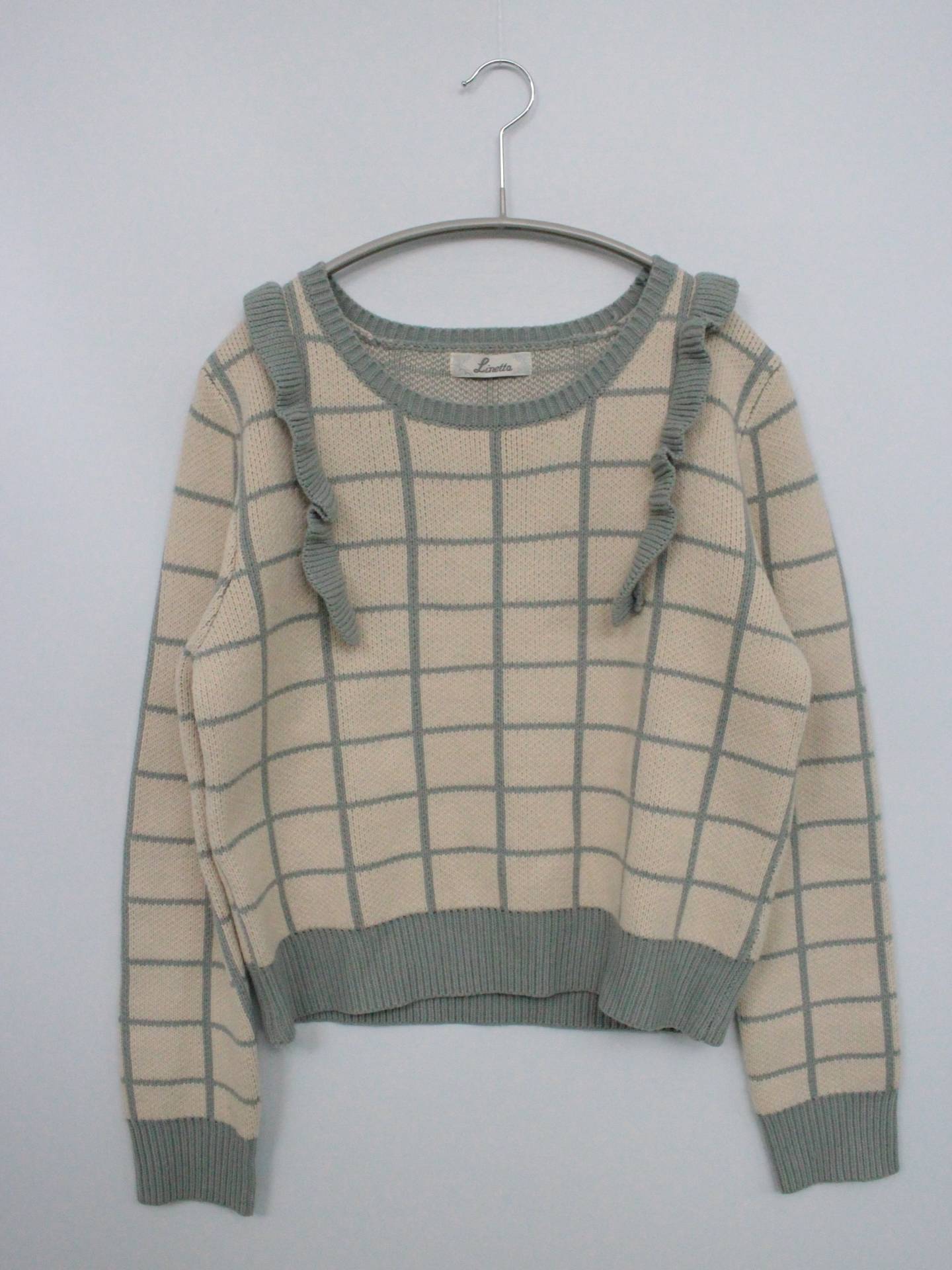 Linetta/ニット/セーター/トップス/アイボリー/ONE