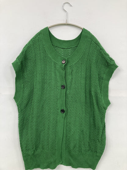 SEASON REASON by Lin&Red/シーズンリーズンバイリンアンドレッド/ベスト/トップス/グリーン/LL