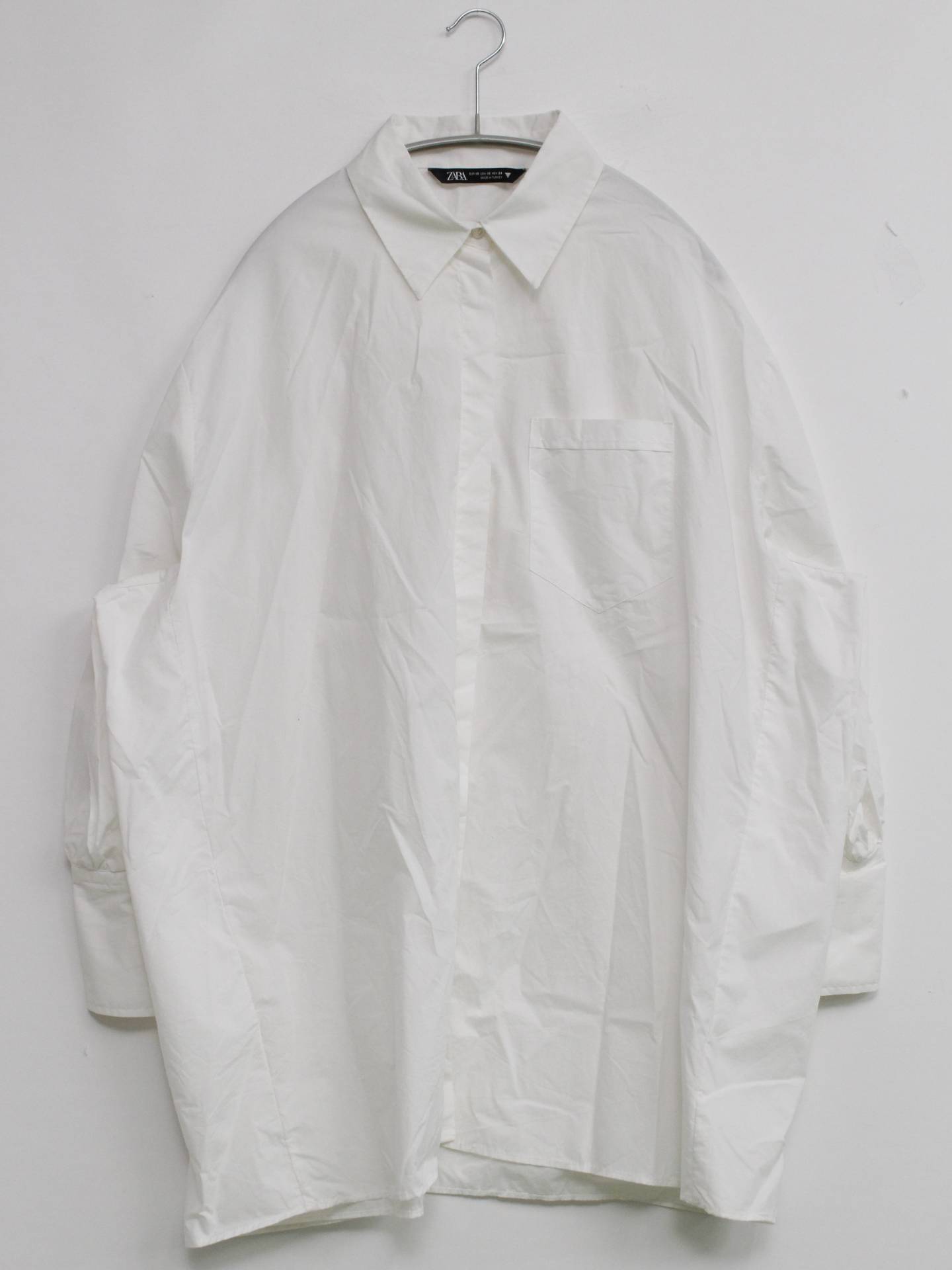 ZARA/ザラ/シャツ/ブラウス/トップス/ホワイト/EUR XS/USA XS/MEX 24
