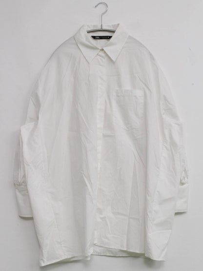 ZARA/ザラ/シャツ/ブラウス/トップス/ホワイト/EUR XS/USA XS/MEX 24