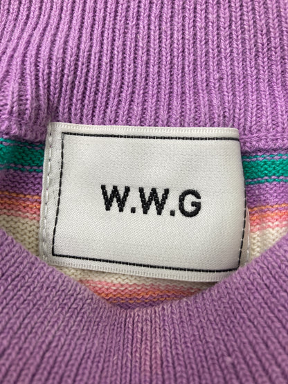 W.W.G/フーズフーギャラリー/ニット/セーター/トップス/パープル/F