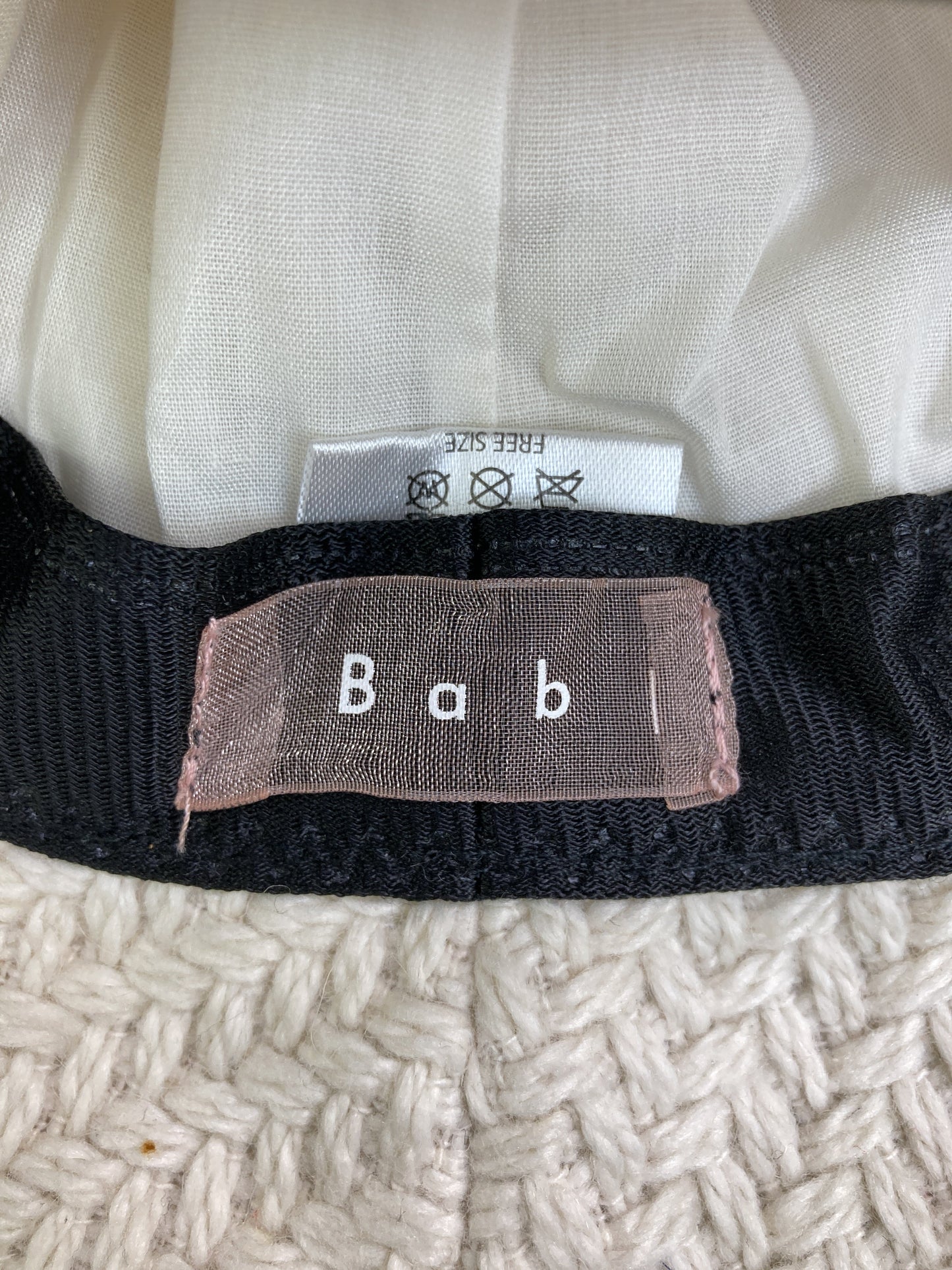 Bab/バブ/その他帽子/帽子/ホワイト/F