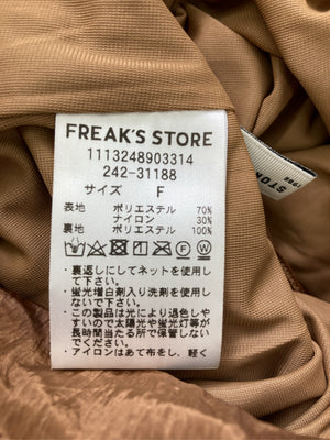 FREAK'S STORE/フリークスストア/ワンピース/ワンピース/ドレス/ブラウン/F