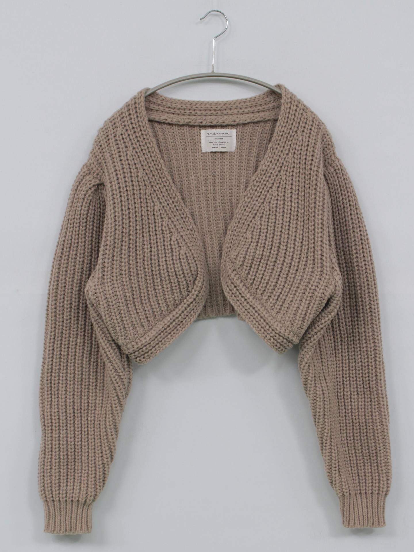 Neuna/ヌナ/ニット/セーター/トップス/ベージュ/F