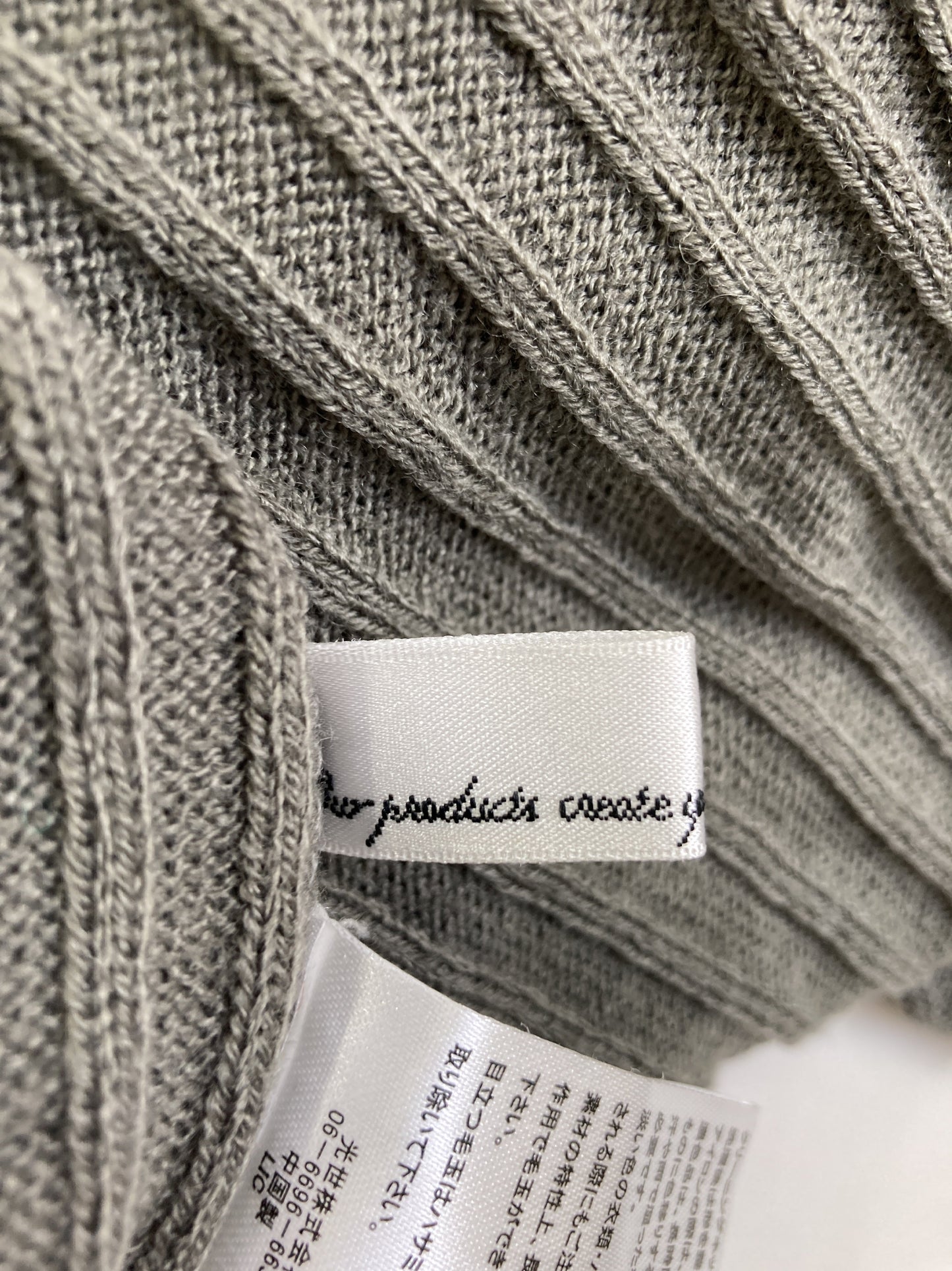 K/カーディガン/ボレロ/トップス/カーキ/F