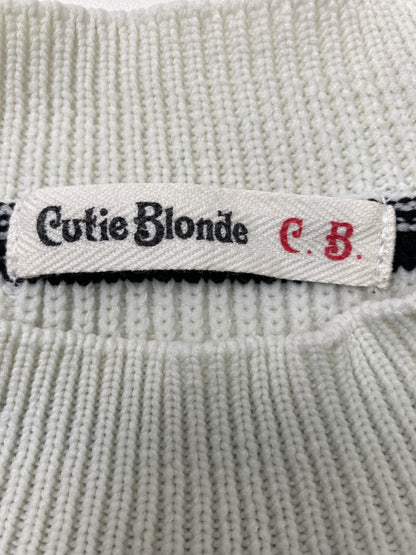 ニット/セーター/トップス/ホワイト/F