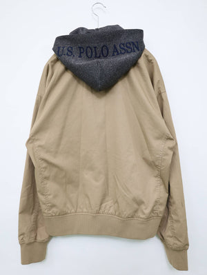 U.S. POLO ASSN./ユーエスポロアッスン/ブルゾン/ジャケット/アウター/ベージュ/M