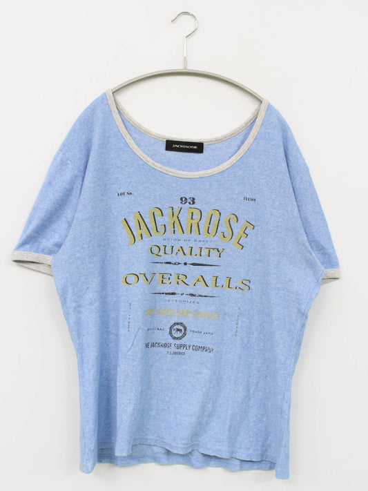 JACKROSE/Tシャツ/カットソー/トップス/スカイブルー/L