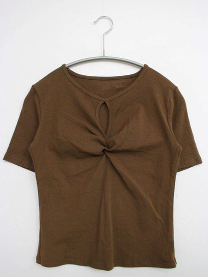 JUDY.SHOP/Tシャツ/カットソー/トップス/ベージュ/M