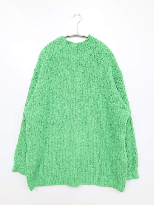 ZARA/ザラ/ニット/セーター/トップス/ライトグリーン/L