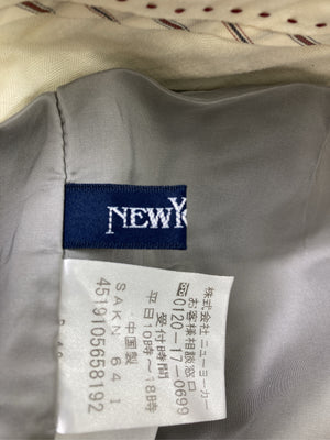 NEWYORKER/ニューヨーカー/スラックス/パンツ/ベージュ/61-89  /7