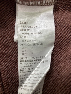 Fint/フィント/Tシャツ/カットソー/トップス/ブラウン/F