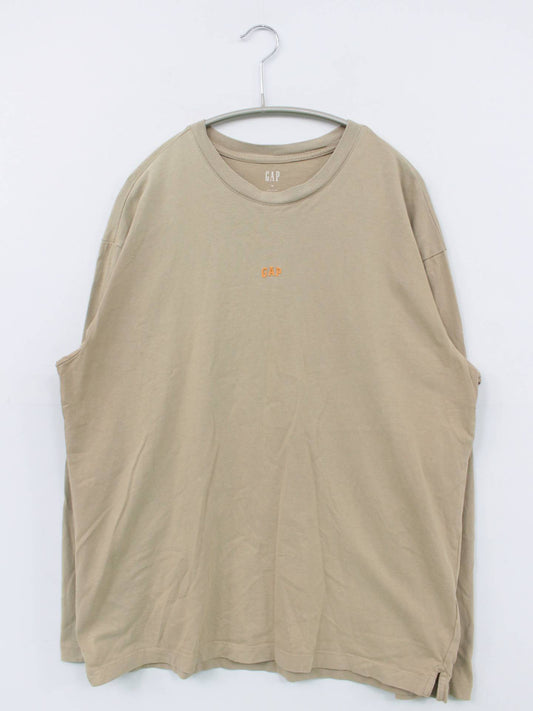 GAP/ギャップ/Tシャツ/カットソー/トップス/ベージュ/M