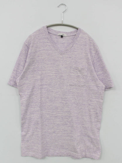 a.v.v/アーヴェヴェ/Tシャツ/カットソー/トップス/パープル/XL